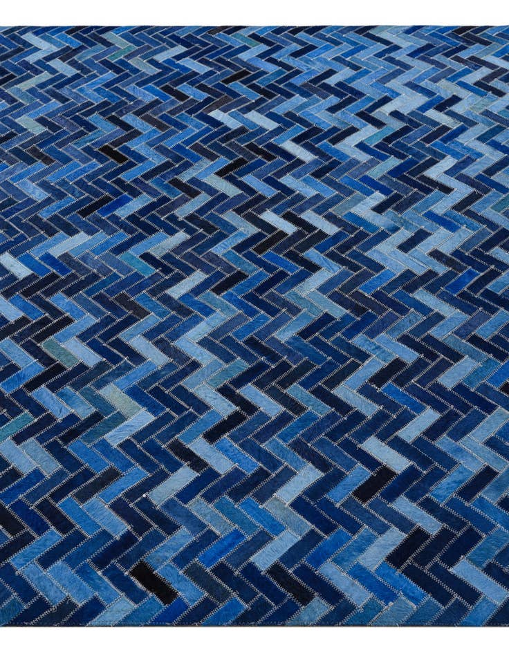 Detail image of  4' 10 x 7' 9 Cowhide Rug