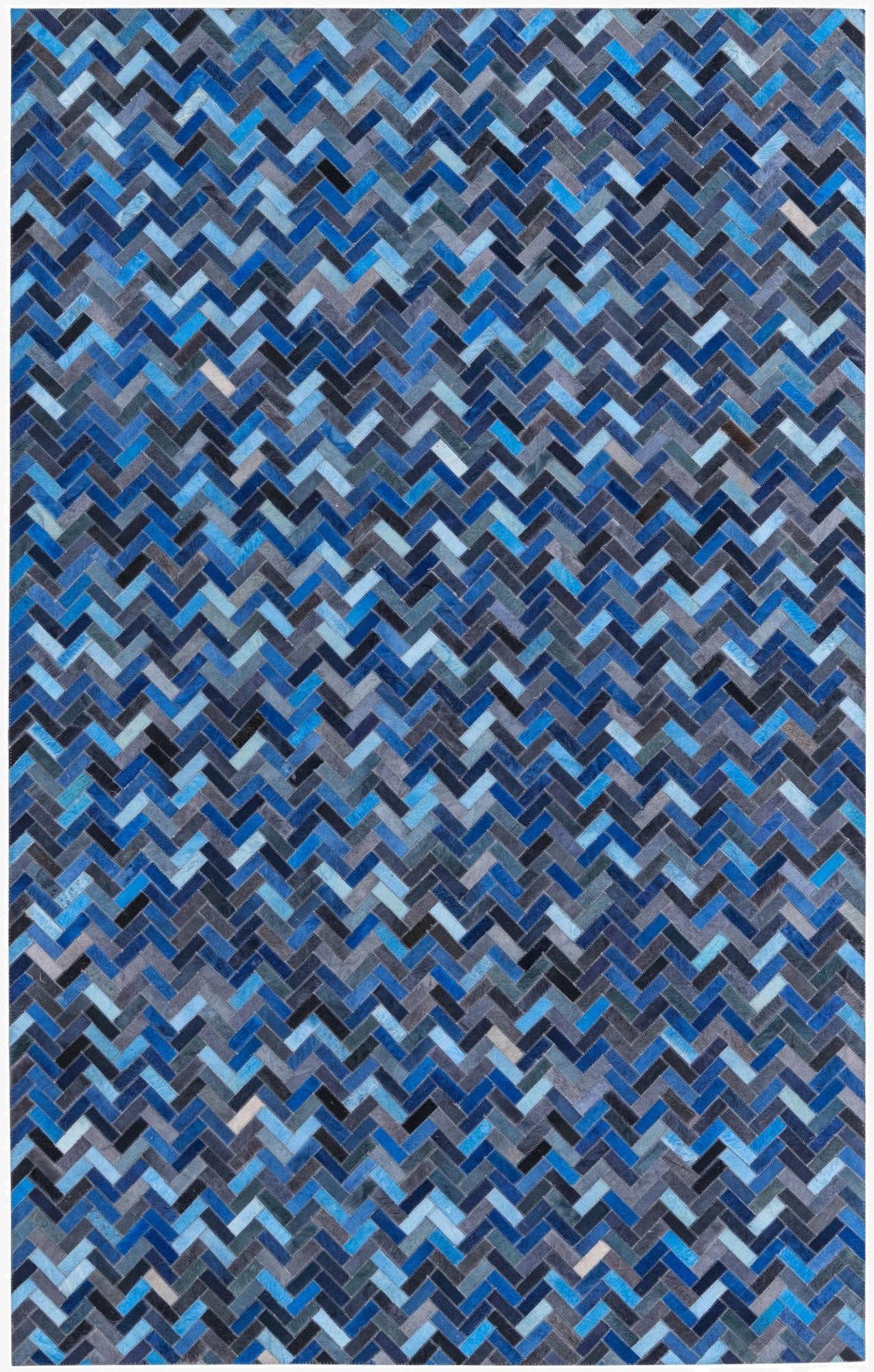  5' 1 x 8' Cowhide Rug