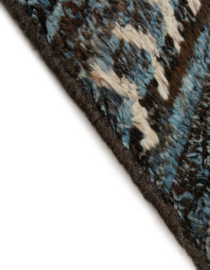 Detail image of  6' 9 x 10' 1  Hand Knotted Darya Wool Rug