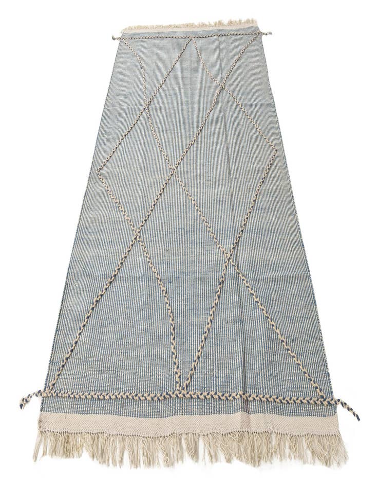 Detail image of  5' 3 x 8' 5  Hand Knotted Darya Wool Rug