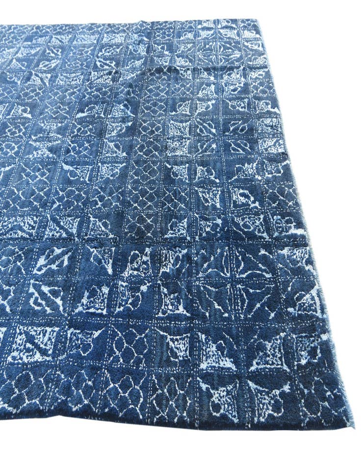 Detail image of  8' x 10'  Hand Knotted Darya Rug