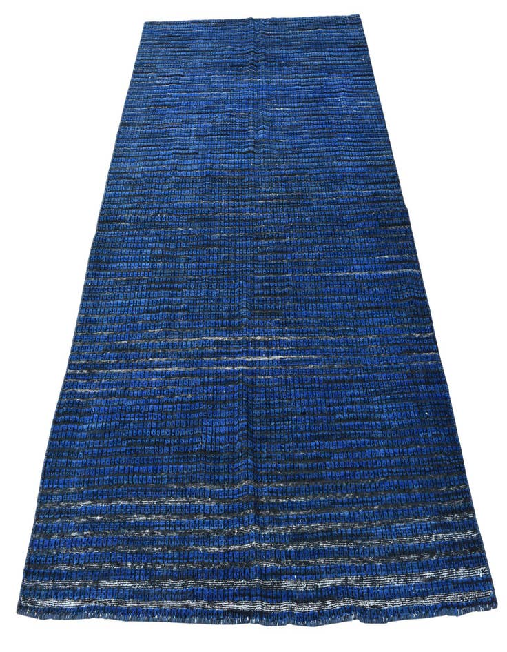 Detail image of  5' 4 x 8'  Hand Knotted Darya Wool Rug