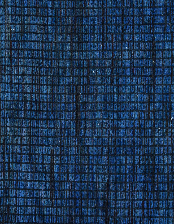 Detail image of  6' 5 x 10' 2  Hand Knotted Darya Wool Rug