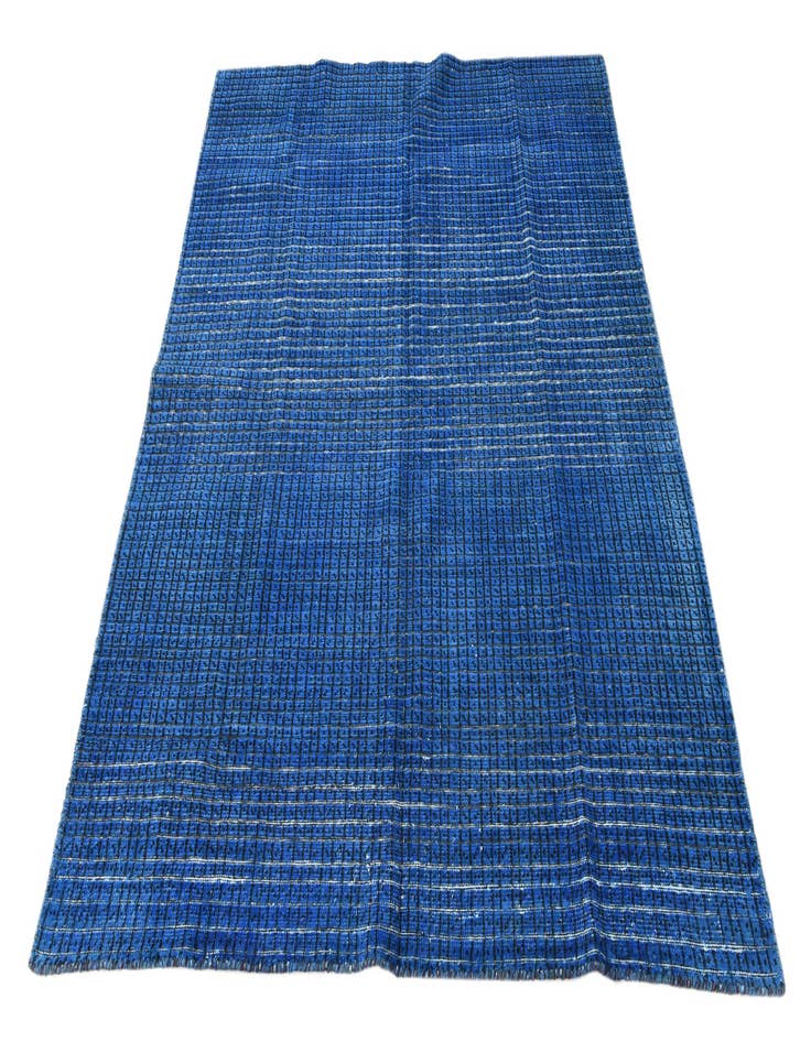 Detail image of  4' 10 x 6' 3  Hand Knotted Darya Wool Rug