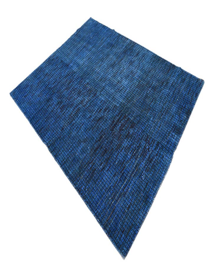 Detail image of  5' 4 x 7'  Hand Knotted Darya Wool Rug