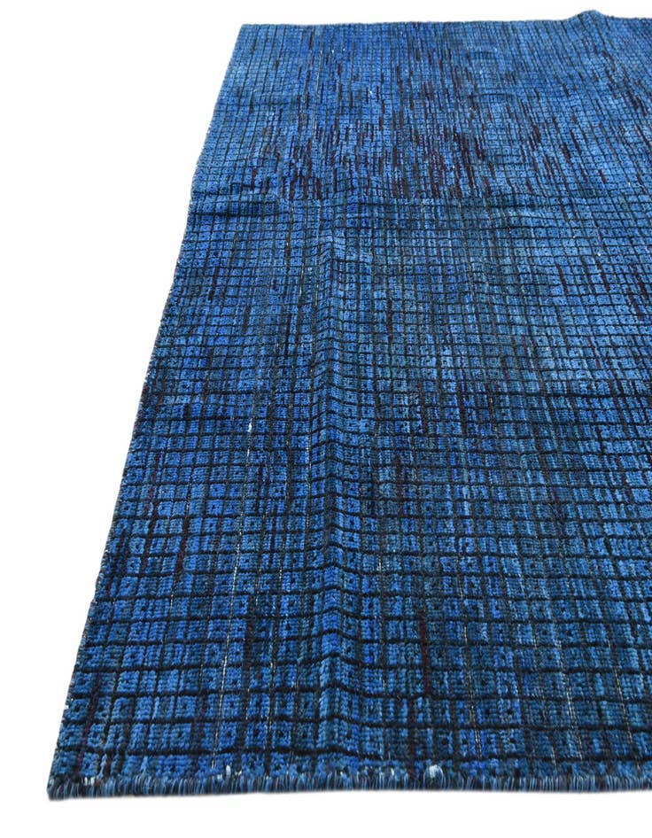 Detail image of  5' 4 x 7'  Hand Knotted Darya Wool Rug