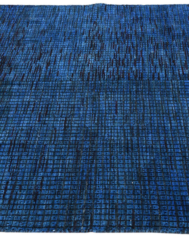 Detail image of  5' 4 x 7'  Hand Knotted Darya Wool Rug