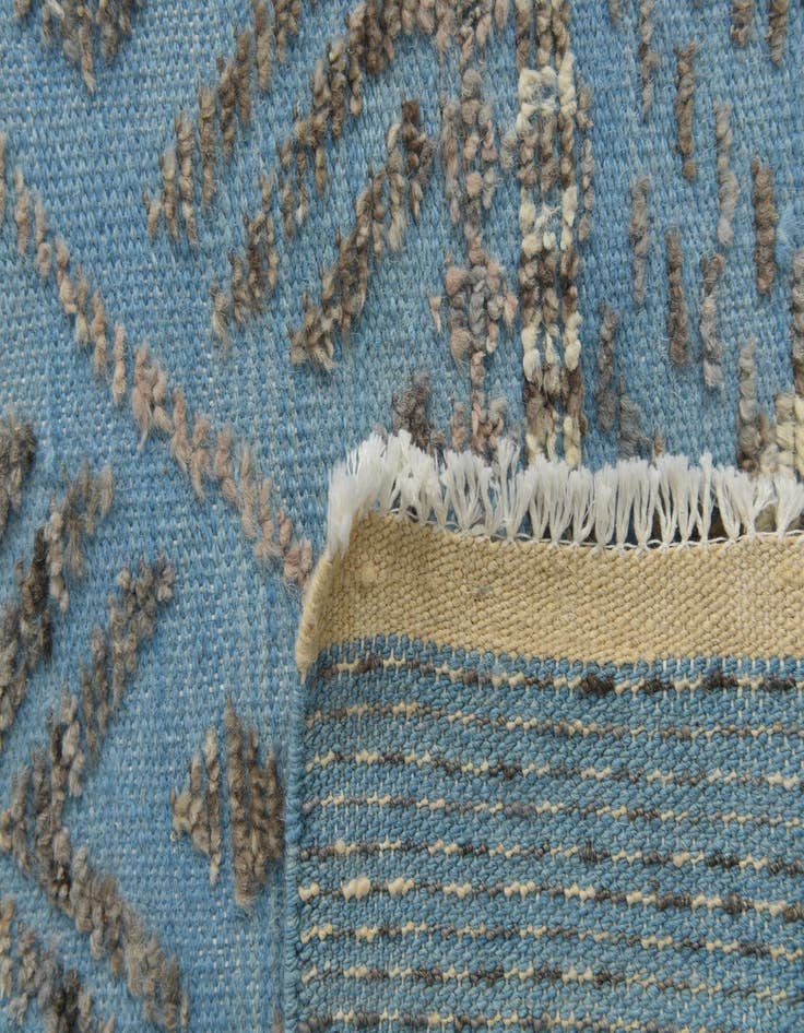 Detail image of  9' x 12' 4  Hand Knotted Darya Wool Rug