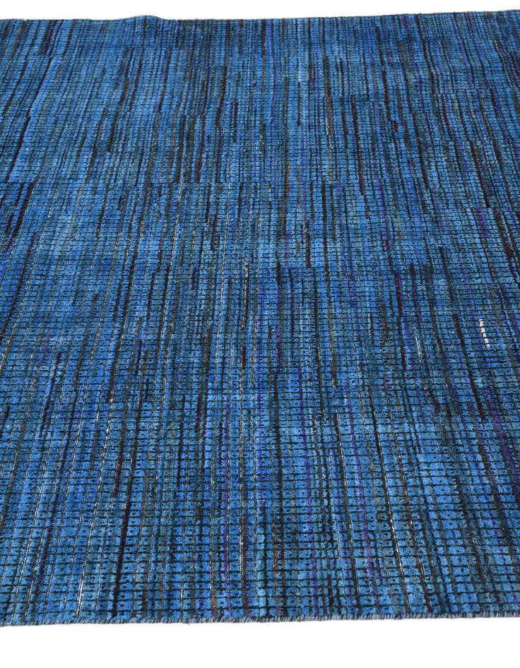 Detail image of  7' 9 x 10'  Hand Knotted Darya Wool Rug