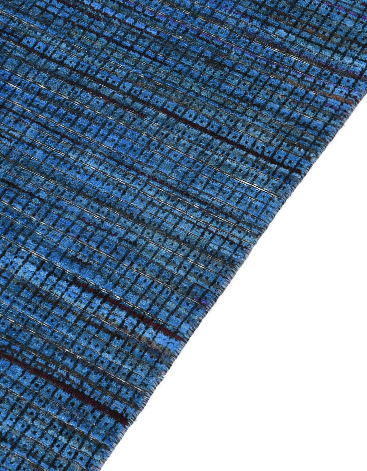 Detail image of  7' 9 x 10'  Hand Knotted Darya Wool Rug