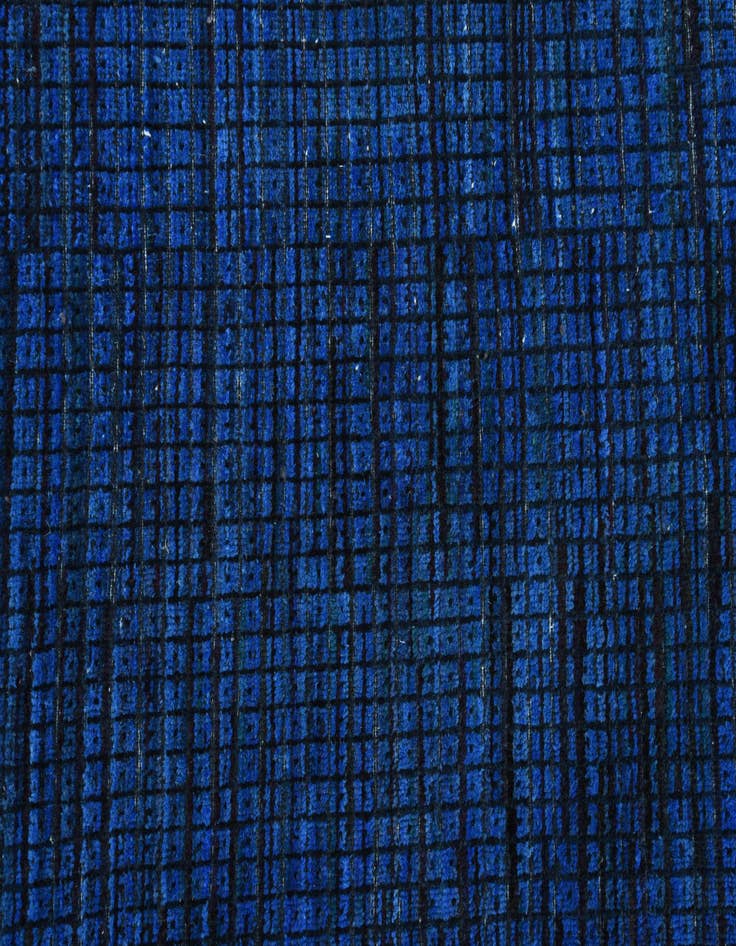 Detail image of  7' 11 x 10'  Hand Knotted Darya Wool Rug