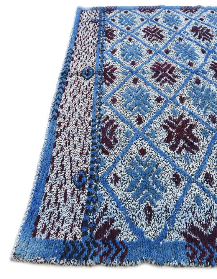 Detail image of  4' 11 x 6' 9  Hand Knotted Darya Wool Rug