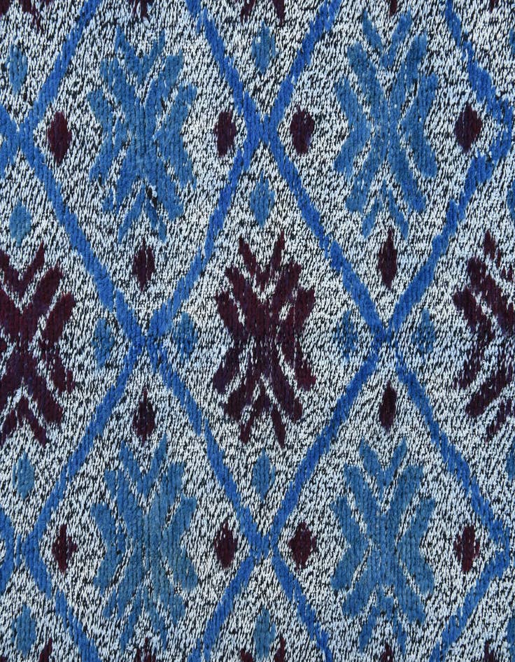 Detail image of  4' 11 x 6' 9  Hand Knotted Darya Wool Rug