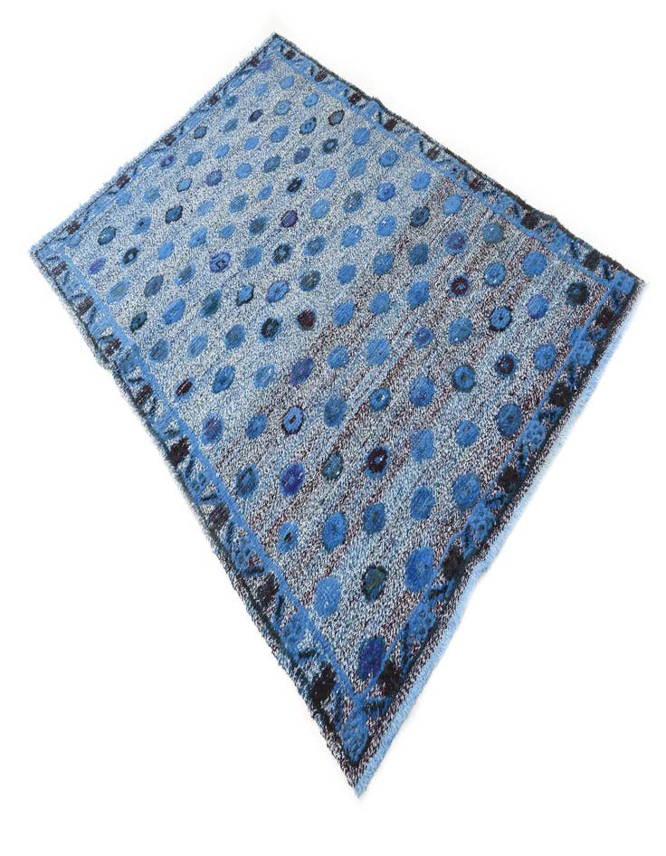 Detail image of  4' 3 x 6' 3  Hand Knotted Darya Wool Rug