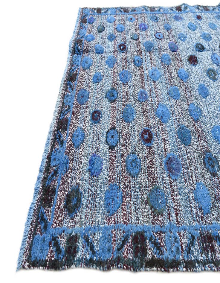 Detail image of  4' 3 x 6' 3  Hand Knotted Darya Wool Rug