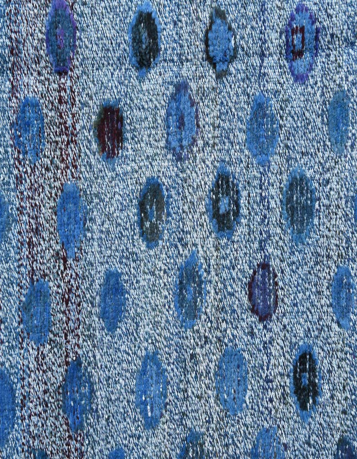 Detail image of  4' 3 x 6' 3  Hand Knotted Darya Wool Rug