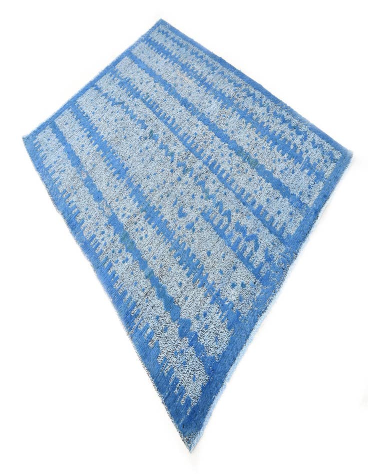 Detail image of  5' 3 x 6' 11  Hand Knotted Darya Wool Rug