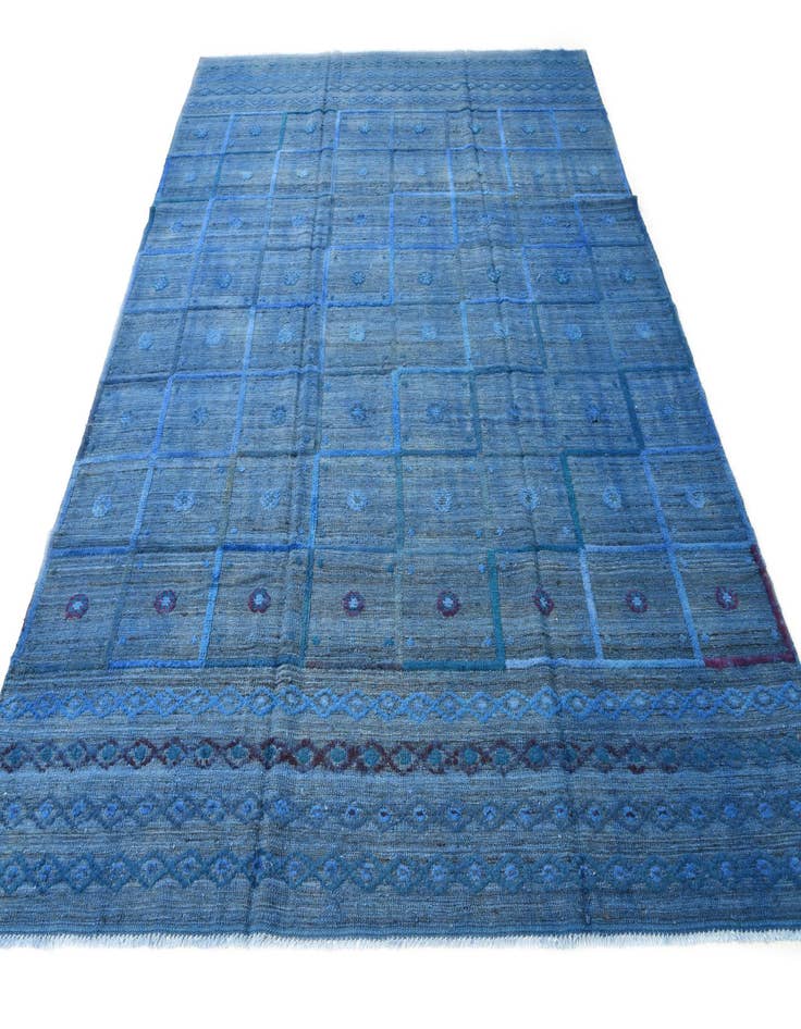 Detail image of  8' x 10'  Hand Knotted Darya Wool Rug