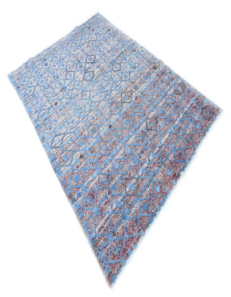 Detail image of  5' 6 x 7' 10  Hand Knotted Darya Wool Rug