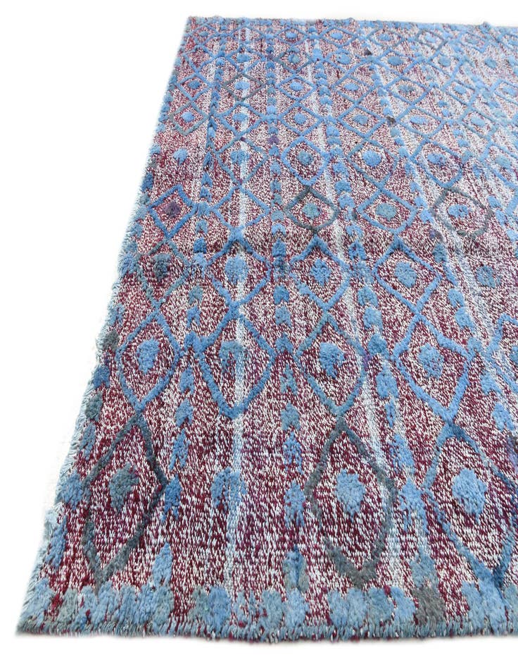 Detail image of  5' 6 x 7' 10  Hand Knotted Darya Wool Rug