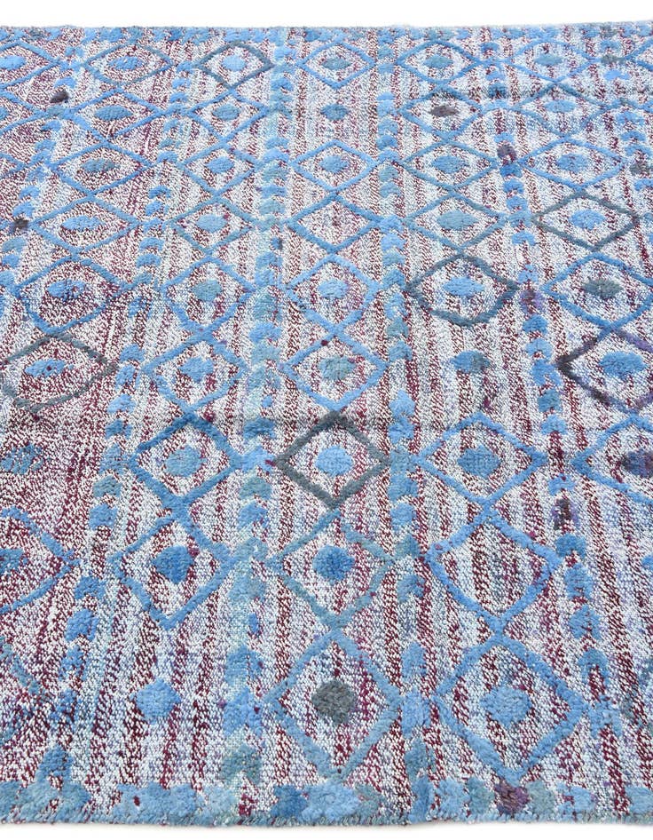 Detail image of  5' 6 x 7' 10  Hand Knotted Darya Wool Rug