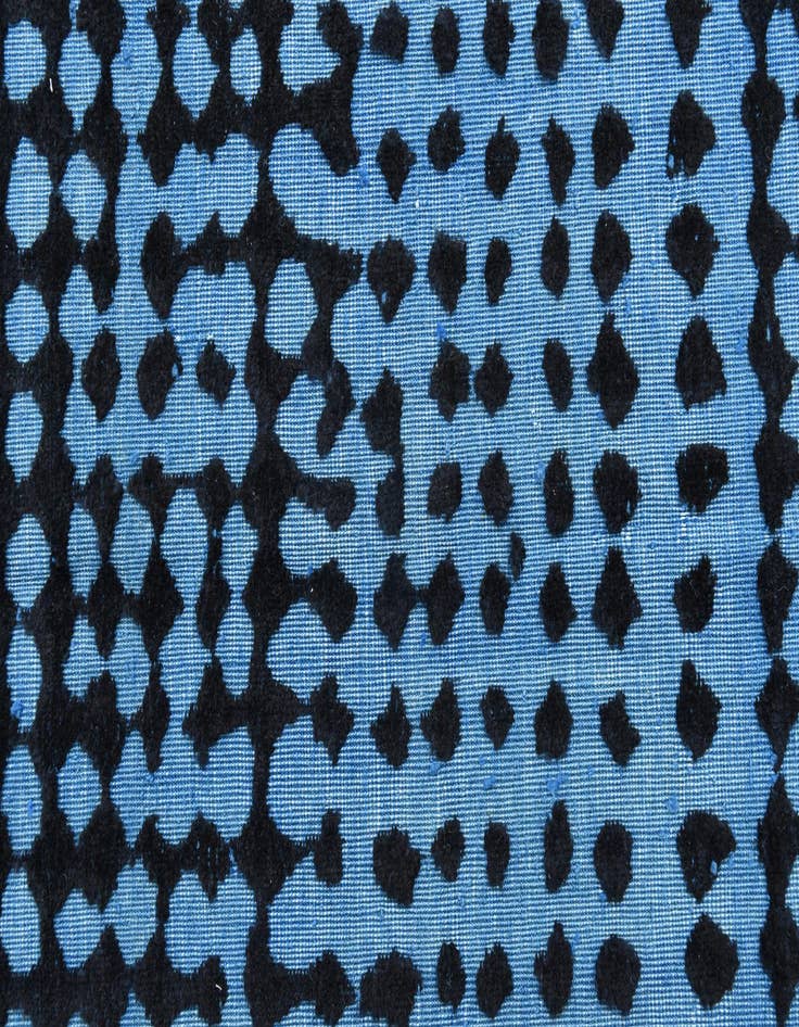 Detail image of  6' 7 x 10'  Hand Knotted Darya Wool Rug