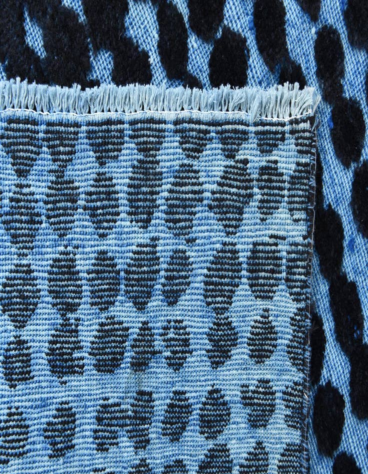 Detail image of  7' 10 x 10' 5  Hand Knotted Darya Wool Rug