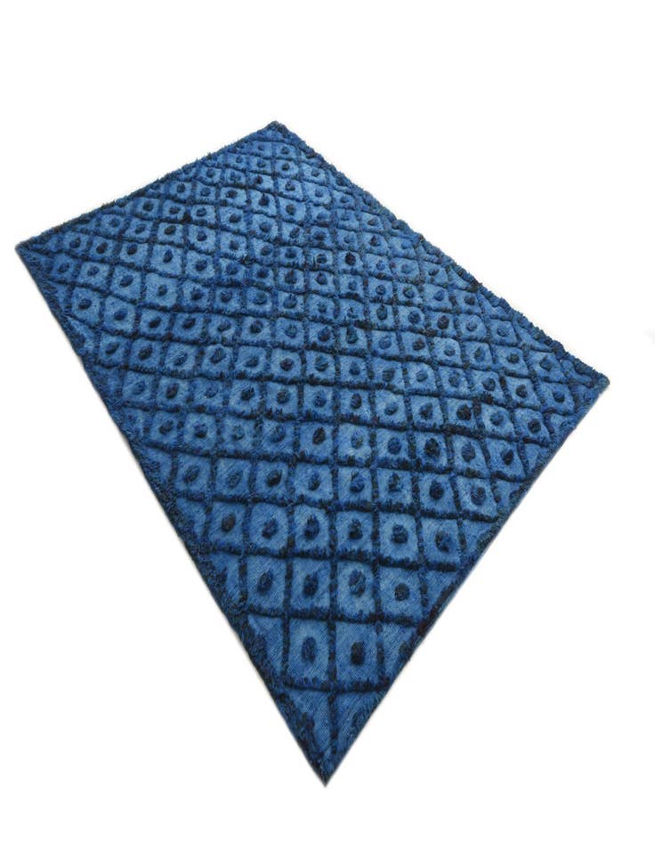 Detail image of  6' 9 x 9' 3  Hand Knotted Darya Wool Rug