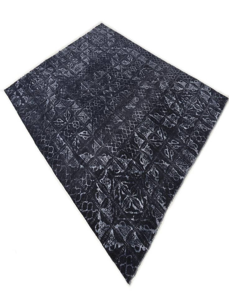 Detail image of  8' 1 x 10'  Hand Knotted Darya Rug