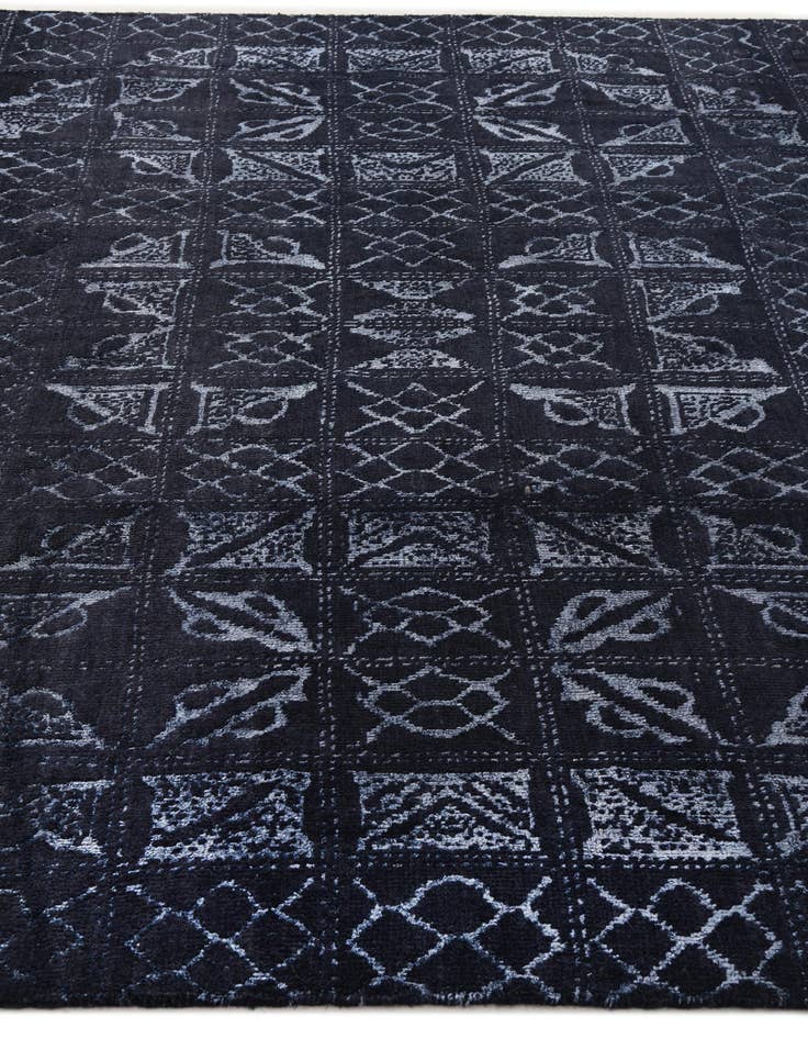 Detail image of  8' 1 x 10'  Hand Knotted Darya Rug