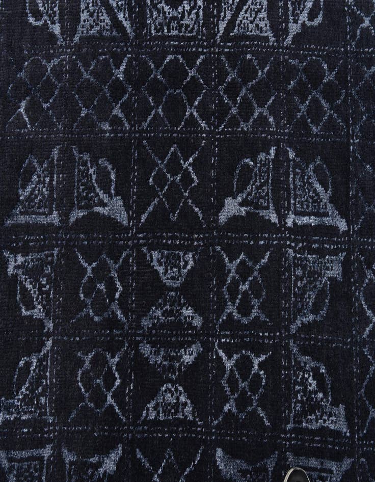 Detail image of  8' 1 x 10'  Hand Knotted Darya Rug