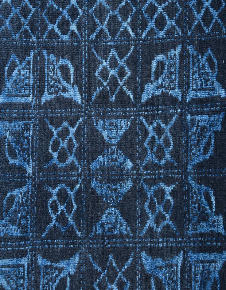 Detail image of  8' x 10'  Hand Knotted Darya Rug