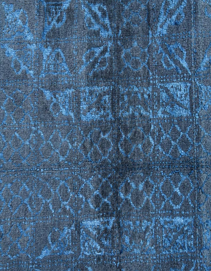 Detail image of  5' 8 x 9' 1  Hand Knotted Darya Rug