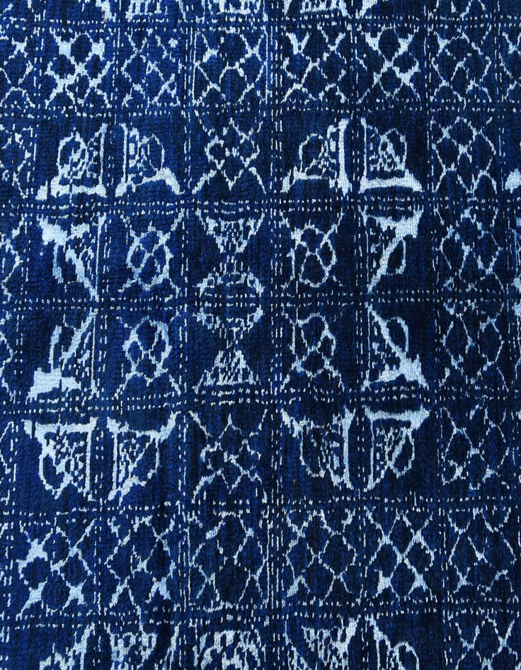 Detail image of  6' x 9' 3  Hand Knotted Darya Rug