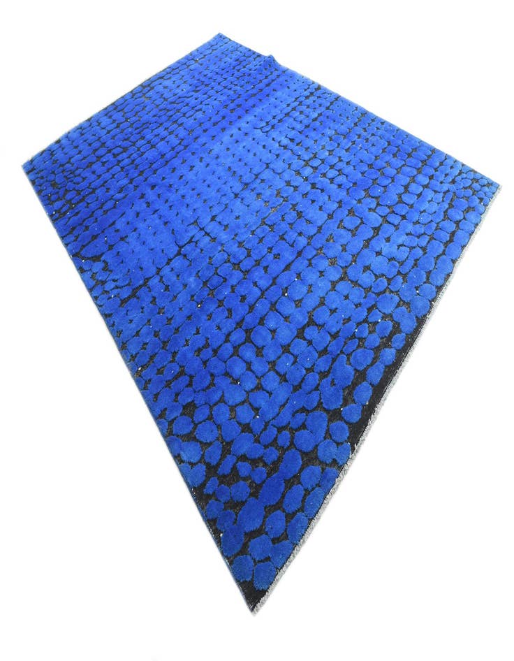 Detail image of  8' 10 x 12' 1  Hand Knotted Darya Wool Rug