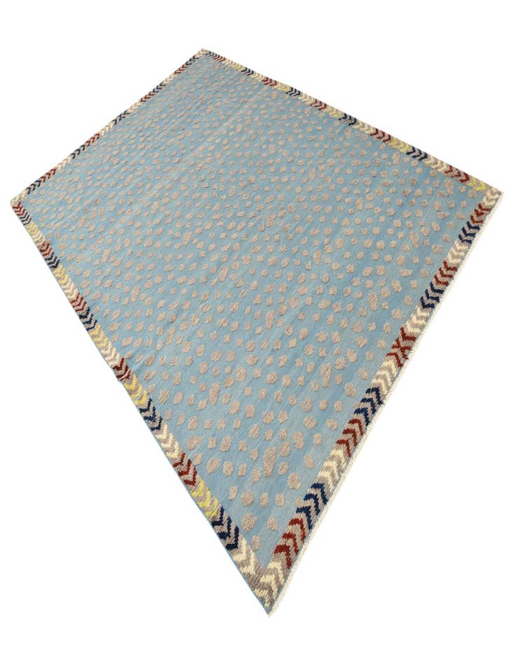 Detail image of  7' x 10' 1  Hand Knotted Darya Wool Rug