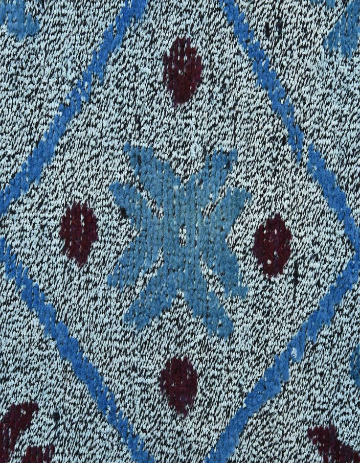 Detail image of  8' 7 x 10'  Hand Knotted Darya Wool Rug