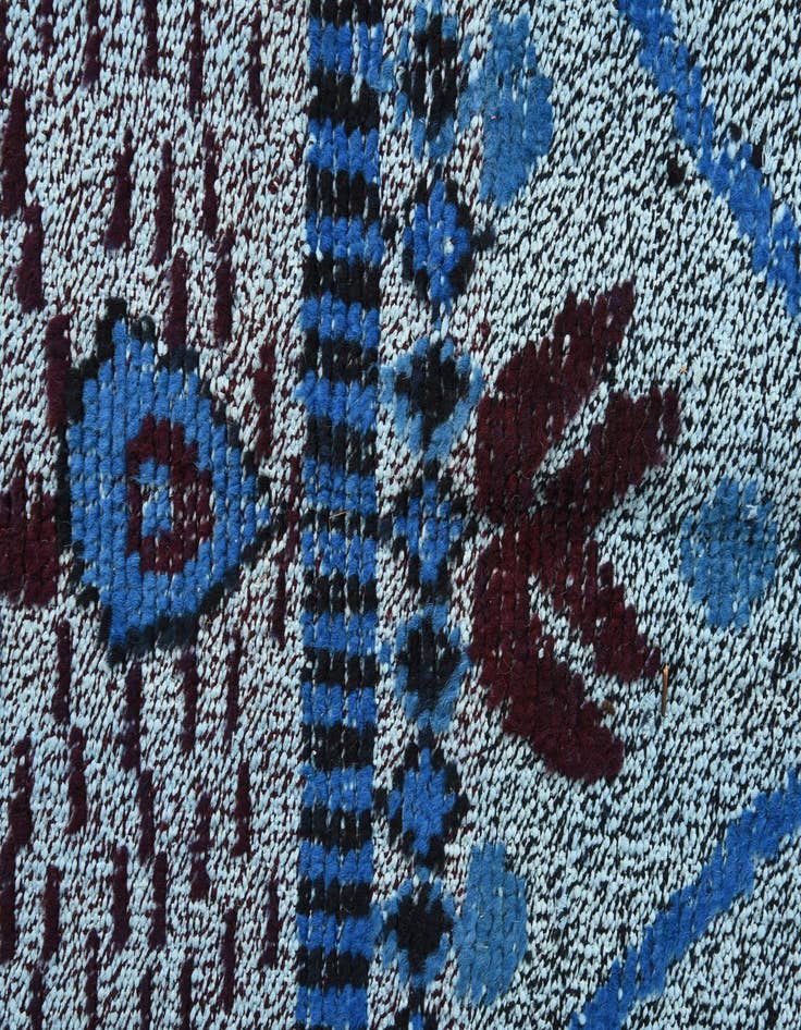 Detail image of  8' 7 x 10'  Hand Knotted Darya Wool Rug