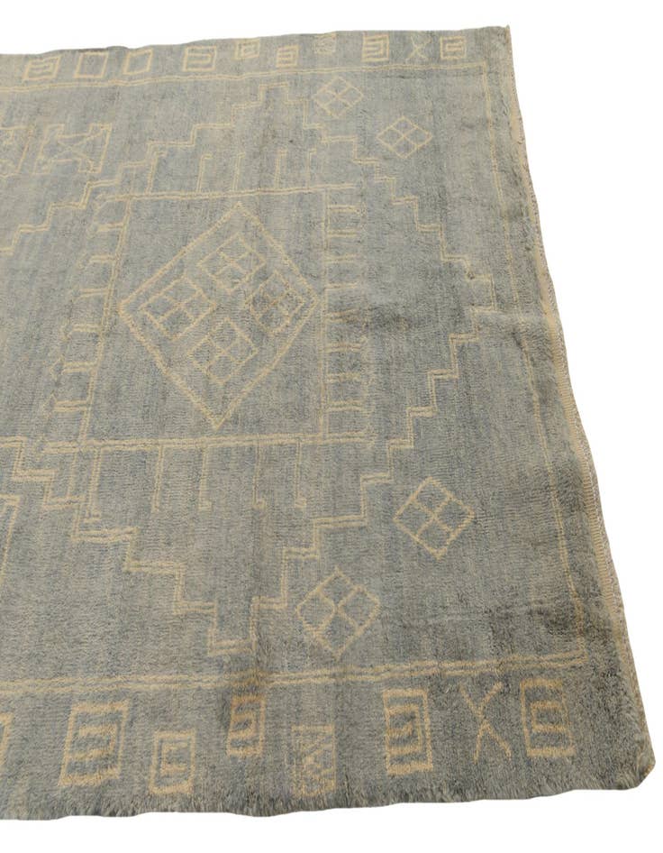 Detail image of  5' 7 x 8' 5  Hand Knotted Darya Wool Rug