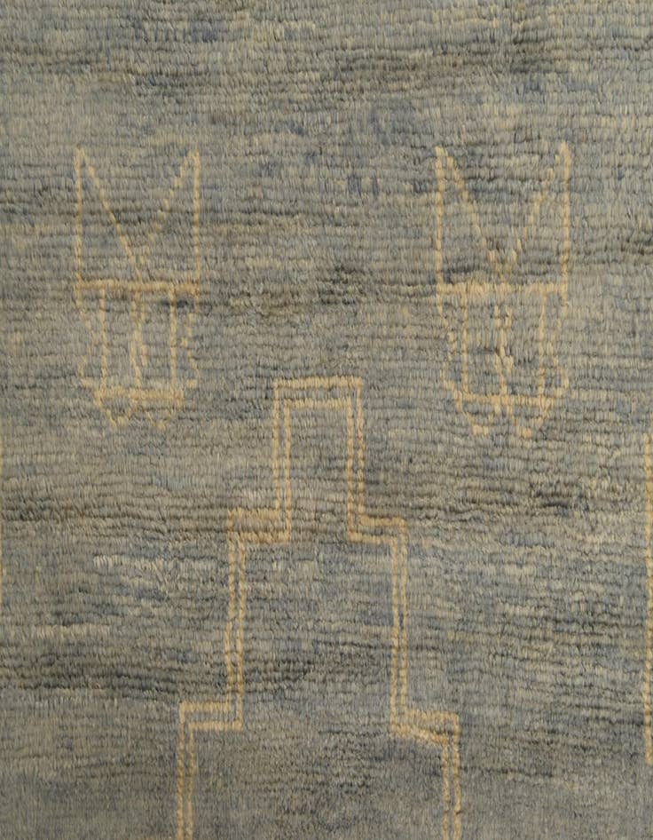 Detail image of  5' 7 x 8' 5  Hand Knotted Darya Wool Rug
