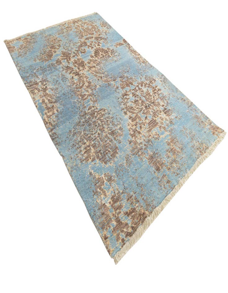 Detail image of  6' 1 x 9' 4  Hand Knotted Darya Rug