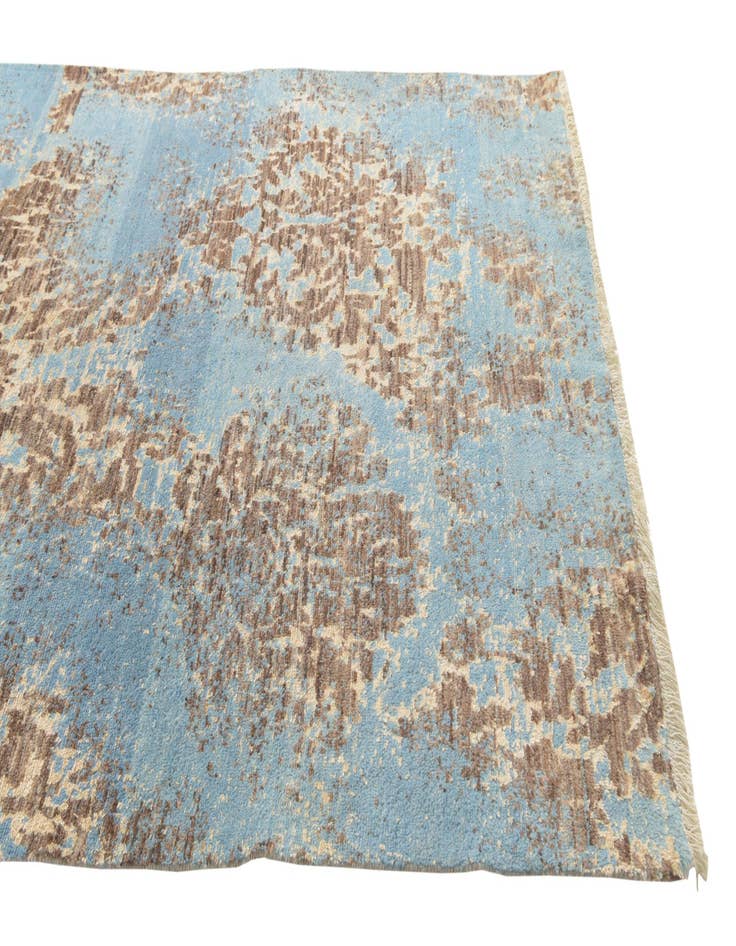 Detail image of  6' 1 x 9' 4  Hand Knotted Darya Rug