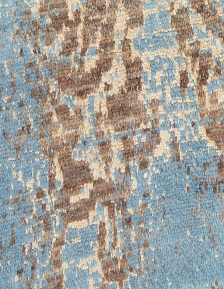 Detail image of  6' 1 x 9' 4  Hand Knotted Darya Rug