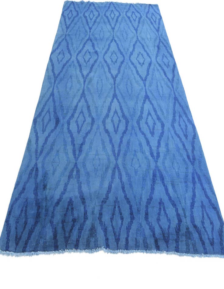 Detail image of  6' 5 x 9' 9  Hand Knotted Darya Wool Rug