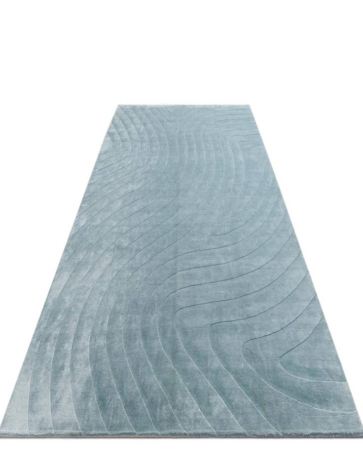 Detail image of  9' 10 x 13' 1  Hand Knotted Darya Wool Rug