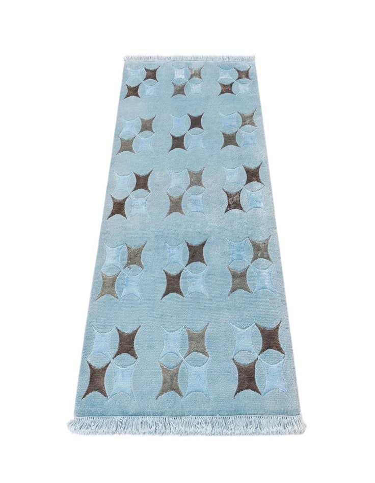 Detail image of  2' 11 x 4' 11  Hand Knotted Darya Wool Rug