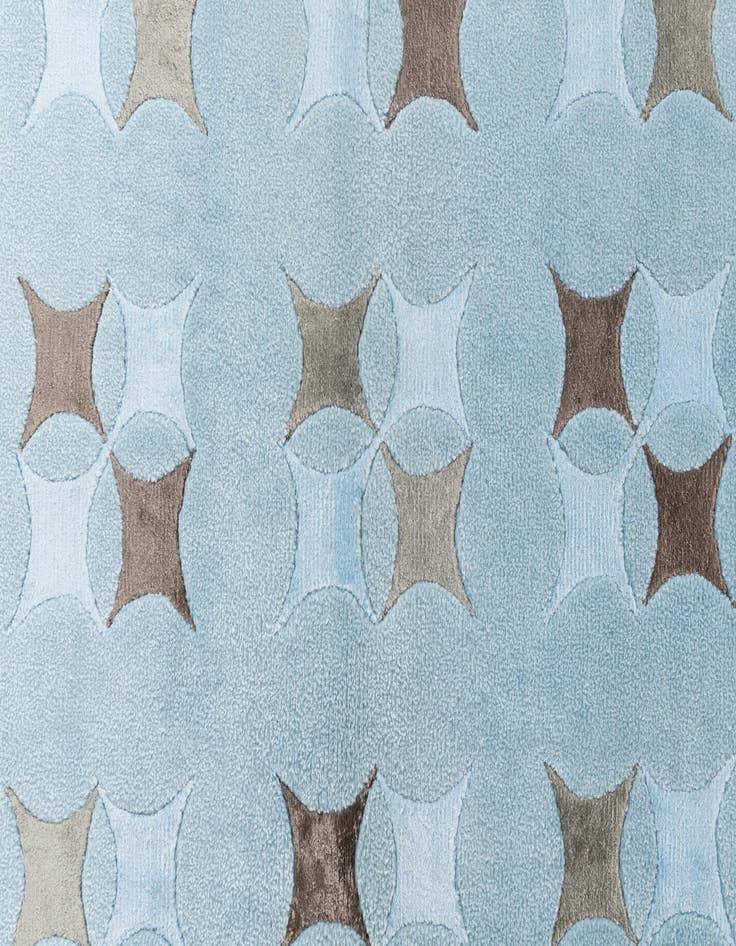 Detail image of  2' 11 x 4' 11  Hand Knotted Darya Wool Rug