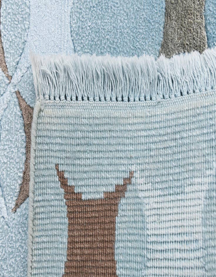 Detail image of  2' 11 x 4' 11  Hand Knotted Darya Wool Rug