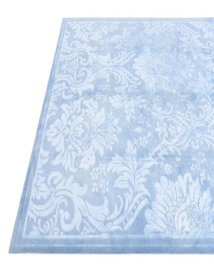 Detail image of  6' 8 x 10'  Hand Knotted Darya Wool Rug