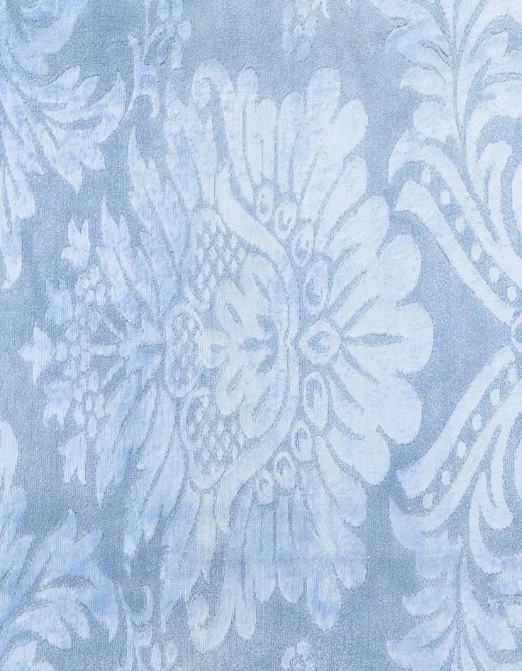 Detail image of  6' 8 x 10'  Hand Knotted Darya Wool Rug